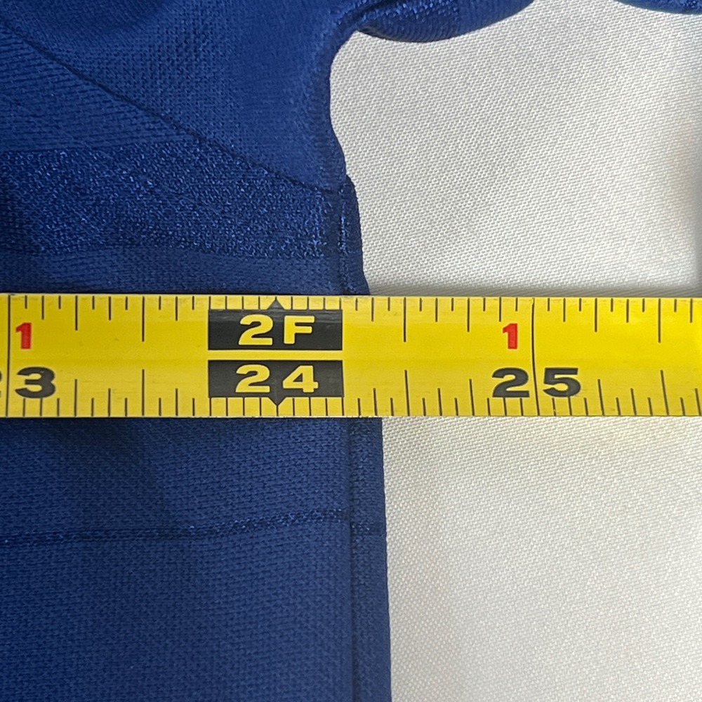 Philadelphia 76ers Antigua Polo Mens L Royal Blue Tonal Stripe NBA Performance - Picture 8 of 10